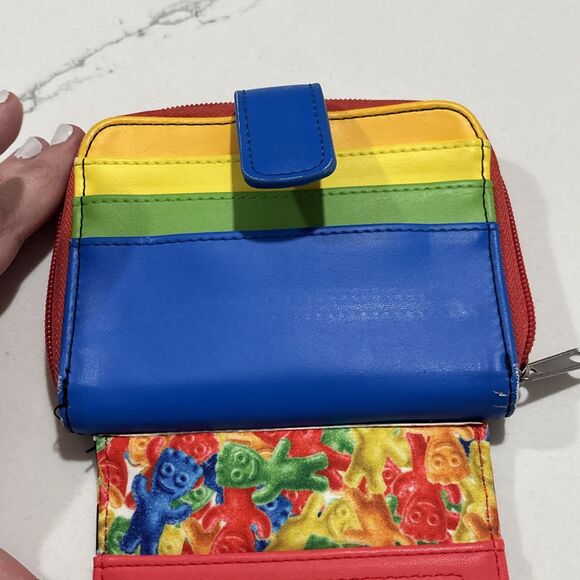 Vegan Faux Leather Loungefly Sour Patch Kid Wallet - Picture 10 of 13